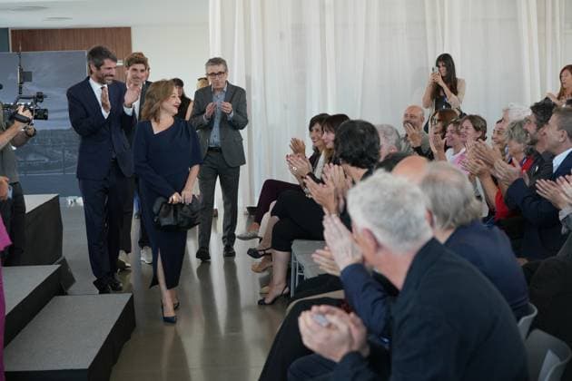 Carmen Machi, 2026 National Film Award Winner Actress Carmen Machi, accompanied by Minister of Culture Ernest Urtasun, during the ceremony to present the National Film Award to Carmen Machi on September 19, 2026, in San Sebastián, Guipúzcoa, Basque Country, Spain. The National Film Award, presented as part of the San Sebastián Film Festival, recognizes the most outstanding contribution to Spanish cinema, as demonstrated primarily through a work released to the public or professional work carried out during the year 2025, or, in duly justified exceptional cases, it is awarded in recognition of a professional career. SEPTEMBER 19, 2026 San Sebastián, Guipúzcoa, Basque Country, Spain Copyright: xUnanuex 7785424