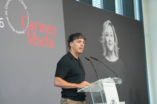 Carmen Machi, 2026 National Film Award Screenwriter Diego San José during the National Film Award ceremony on September 19, 2026, in San Sebastián, Guipúzcoa, Basque Country, Spain. The National Film Award, presented as part of the San Sebastián Film Festival, recognizes the most outstanding contribution to Spanish cinema, as demonstrated primarily through a work made public or professional work carried out during the year 2025, or, in duly justified exceptional cases, it is awarded in recognition of a professional career. SEPTEMBER 19, 2026 San Sebastián, Guipúzcoa, Basque Country, Spain Copyright: xUnanuex 7785444