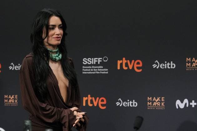 Lali Espósito Presents *Glaxo* at the San Sebastián Film Festival Actress Lali Espósito speaks with the media during the presentation of the film *Glaxo* as part of the 74th edition of the San Sebastián Film Festival, on September 20, 2026, in San Sebastián, Guipúzcoa, Basque Country, Spain. The film, directed by Benjamín Naishtat and starring Lali Espósito, Marcelo Subiotto, and Esteban Bigliardi, is based on the novel of the same name by Hernán Ronsino. SEPTEMBER 20, 2026 San Sebastián, Guipúzcoa, Basque Country, Spain Copyright: xUnanuex 7787862