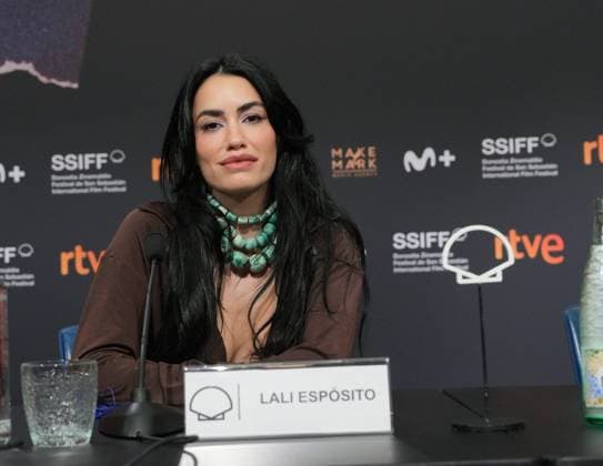 Lali Espósito Presents *Glaxo* at the San Sebastián Film Festival Actress Lali Espósito speaks with the media during the presentation of the film *Glaxo* as part of the 74th edition of the San Sebastián Film Festival, on September 20, 2026, in San Sebastián, Guipúzcoa, Basque Country, Spain. The film, directed by Benjamín Naishtat and starring Lali Espósito, Marcelo Subiotto, and Esteban Bigliardi, is based on the novel of the same name by Hernán Ronsino. SEPTEMBER 20, 2026 San Sebastián, Guipúzcoa, Basque Country, Spain Copyright: xUnanuex 7787865