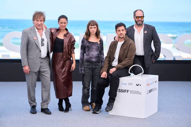 September 21, 2026, Madrid, Madrid, Spain: David Po rez Sao±udo, Antonio de la Torre, Patricia Lopez Arnaiz, Josean Bengoetxea, Haizea Carneros attended Sacamantecas Photocall during 74th San Sebastian International Film Festival at Kursaal Palace on September 21, 2026 in Donostia San Sebastian, Spain Madrid Spain - ZUMAg15_ 20260921_zaf_g15_245 Copyright: xJackxAbuinx