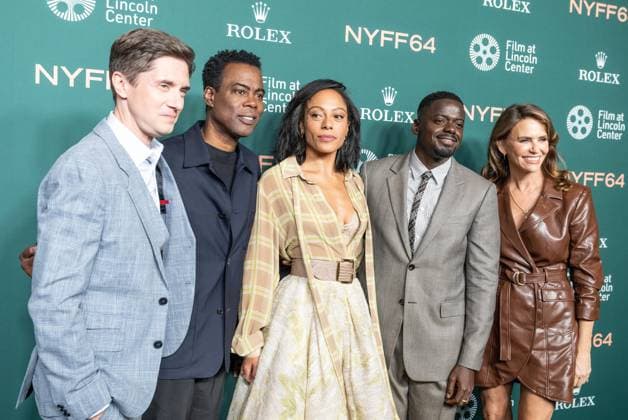 September 26, 2026, Bronx, New York, USA: Topher Grace, Chris Rock, Rosalind Eleazar, Daniel Kaluuya, and Amy Landecker attend U.S. Premiere of Chris Rock s Misty Green at annual NYFF64 at Alice Tully Hall at Lincoln Center in New York, NY on September 26, 2026. Bronx USA - ZUMAr339 20260926_znp_r339_133 Copyright: xLevxRadinx