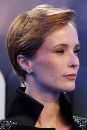 September 28, 2026, Madrid, Community Of Madrid, Spain: Spanish actress JAVIERA SKY, who plays the titular role of the ruthless hitwoman Loba Negra, poses on the blue carpet during the premiere of the second season of the Amazon Prime Video series Reina Roja: Loba Negra at Cine Capitol on Monday, September 28, 2026, in Madrid, Spain. Directed by Koldo Serra and based on the bestselling novel by Juan Gomez-Jurado, the thriller series follows the protagonists as they face the Russian mafia and Sky s character in the Costa del Sol. The exclusive debut gathered the main cast and Spanish celebrities to celebrate the show s upcoming global release on October 2, 2026. Madrid Spain - ZUMAo127 20260928_zep_o127_126 Copyright: xHugoxOrtunox