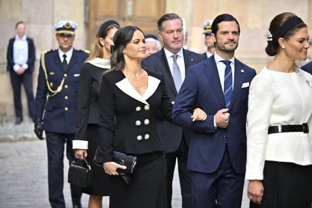 STOCKHOLM, SWEDEN, September 29, 2026 Crown Princess Victoria, Prince Daniel, Prince Carl Philip, Princess Sofia, Princess Madeleine, and Mr. Chris O Neill arrive at the church service at Storkyrkan, held to mark the opening of the Riksdag. STOCKHOLM, SWEDEN x10040x Copyright: xAndersxWiklund TTx RIKSMÖTETS ÖPPNANDE GUDSTJÄNST 2026 3HVhcgYcc_U