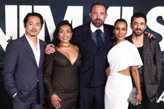 World Premiere Of Netflix s Animals WESTWOOD, LOS ANGELES, CALIFORNIA, USA - OCTOBER 01: Steven Yeun, Adriana Paz, Ben Affleck, Kerry Washington and Luis Gerardo Mendez arrive at the World Premiere Of Netflix s Animals held at Westwood Village Theater on October 1, 2026 in Westwood, Los Angeles, California, United States. Westwood Westwood Village Theater California United States Copyright: xXavierxCollin ImagexPressxAgencyx