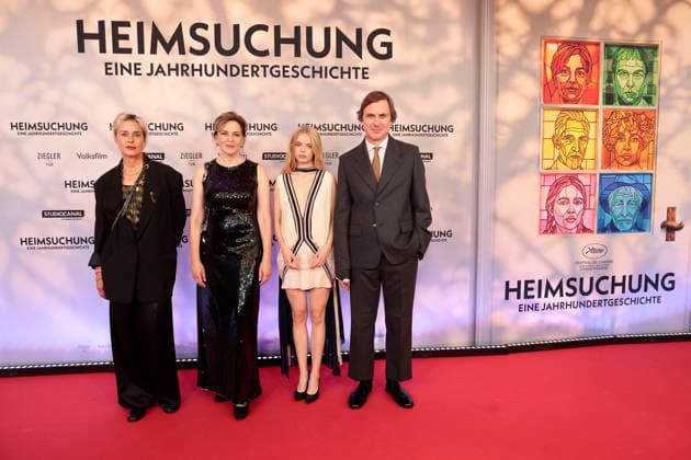 Susanne Wolff, Martina Gedeck, Maria Matschke Engel, and Lars Eidinger at the premiere of *Heimsuchung* on October 6, 2026, at Kino International in Berlin. Susanne Wolff, Martina Gedeck, Maria Matschke Engel, and Lars Eidinger attend the premiere of *Heimsuchung: The Beloved* at Kino International on October 6, 2026, in Berlin, Germany. *Heimsuchung* film premi