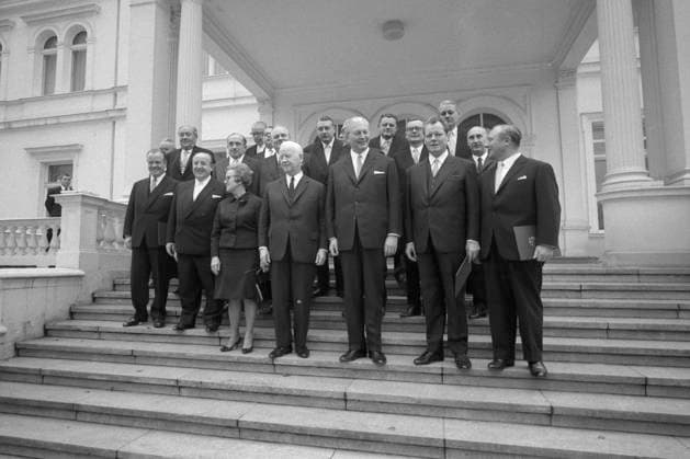 IMAGO History, German federal governments, Cabinet Kiesinger 1966-1969