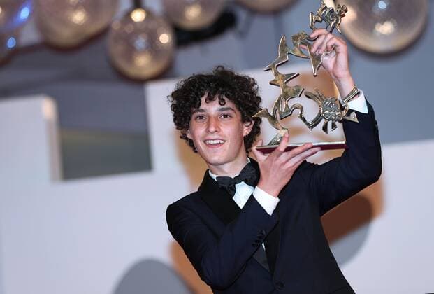Venice Film Festival, Marcello Mastroianni Award Best Young Actor Filippo Scotti