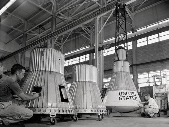 IMAGO International History, Archive, Space travel, USA, Little Joe rocket 1959-1966