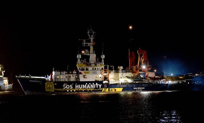 Sea rescue ship Humanity 1 detained by Italian authorities, archive pictures