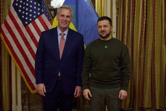 US Republican Kevin McCarthy turns down invitation to Kiev from Volodymyr Selenskyj, archive images