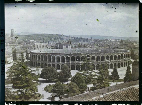 IMAGO Fernand Cuville Archive, The archives of the planet, Italy, Verona 1918