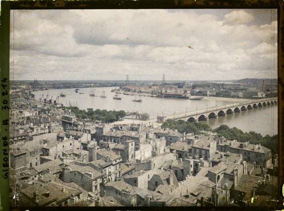 IMAGO Fernand Cuville Archive, The Archives of the Planet, France, Bordeaux 1920-1921