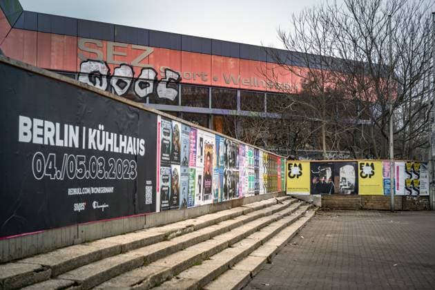 SEZ Berlin sports and recreation centre to be demolished, archive images