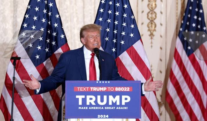 US election: Trump not allowed to run in Colorado primaries, archive images