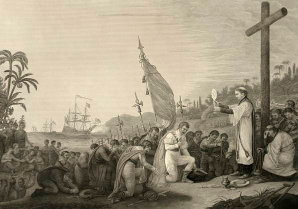 IMAGO International History, Discovery of America by Christopher Columbus 1492