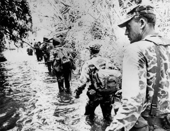 IMAGO International History, Vietnam War, Landing of the first US troops - 60th anniversary on 8 March
