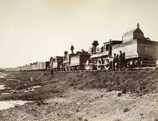 IMAGO Andrew J. Russell Archive, USA, Union Pacific Railway 1868-1869