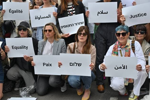 Cannes International Film Festival, Guerrieres de la Paix - Warriors For Peace Protest