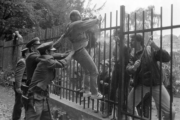 IMAGO History, 35 Years of the Fall of the Wall, Republikflucht, escape and escape attempts from the GDR