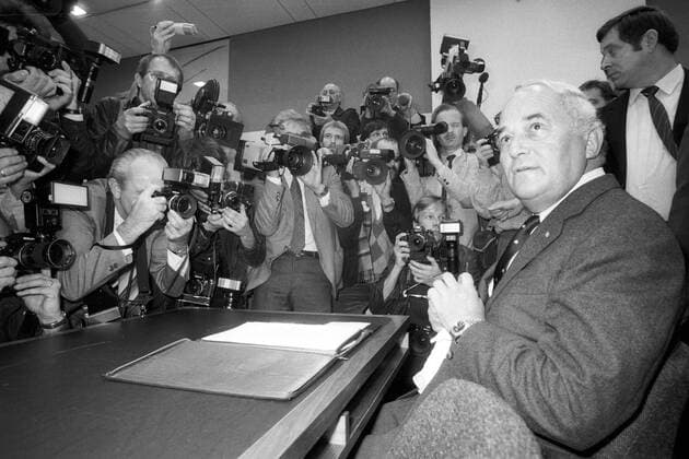 IMAGO History, German parties, CDU, Flick party donation affair 1975-1984