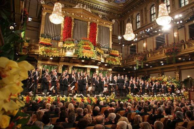 Vienna New Years Concert for the first time with a work by a female composer, archive images