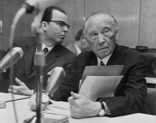 IMAGO History, 150th birthday of Konrad Adenauer, Cabinet Adenauer V 1962-1963