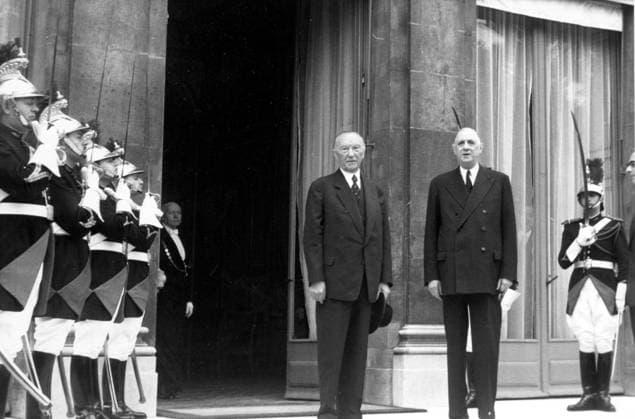 IMAGO History, 150th birthday of Konrad Adenauer, Cabinet Adenauer IV 1961-1962