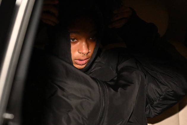 Jada Pinkett Smith, son Jaden Smith and daughter Willow out and about in Paris