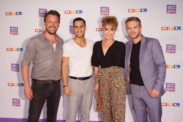 Maria Wedig is leaving the RTL daily soap GZSZ after nine years; archive footage