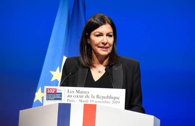 France, Anne Hidalgo is running for the presidential election - archive images