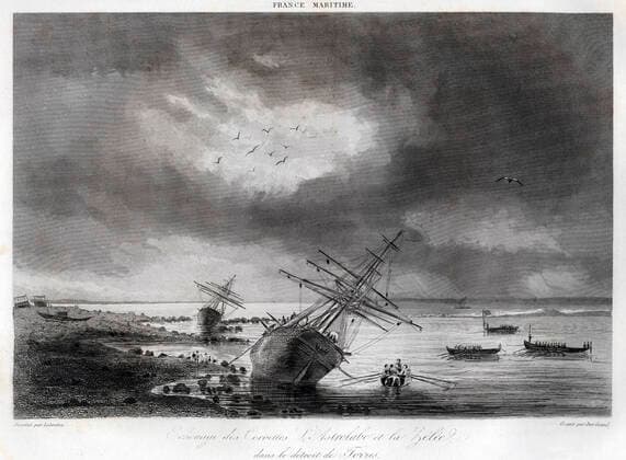 IMAGO International History, Antarctic Expeditions, Jules Dumont d Urville, discovery of the Adelie Land 1837-1840