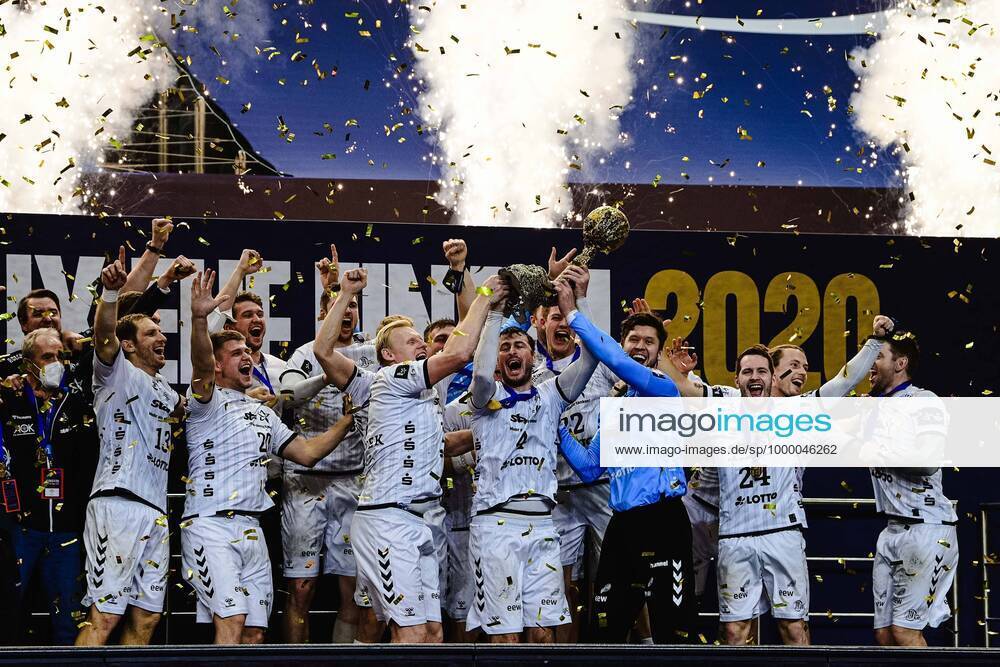 Handball EHF Final4 Final THW Kiel FC Barcelona on 29 12 2020 at Lanxess Arena in Cologne Final4 Winner THW Kiel