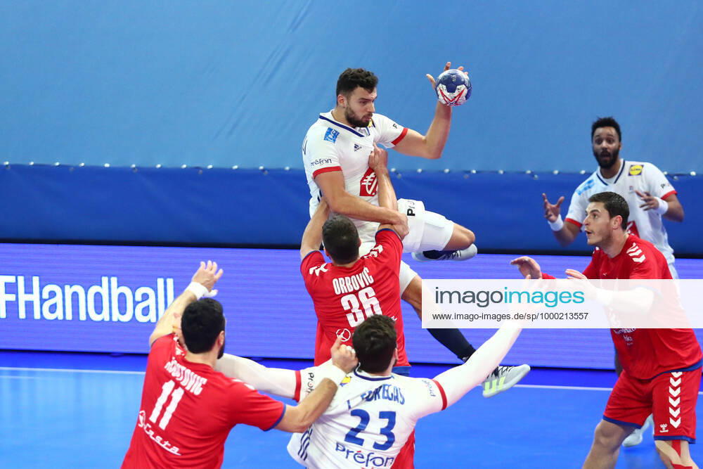 Nedim Remili (France) HANDBALL : France vs Serbie - Qualifications EHF EURO 2022 - 09 01 2021 KevinDomas Panoramic