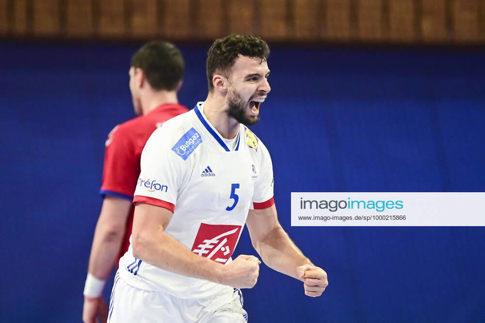 Nedim Remili (France) HANDBALL : France vs Serbie - qualifications a l EHF EURO 2022 - Creteil 09 01 2021 JBAutissier Panoramic