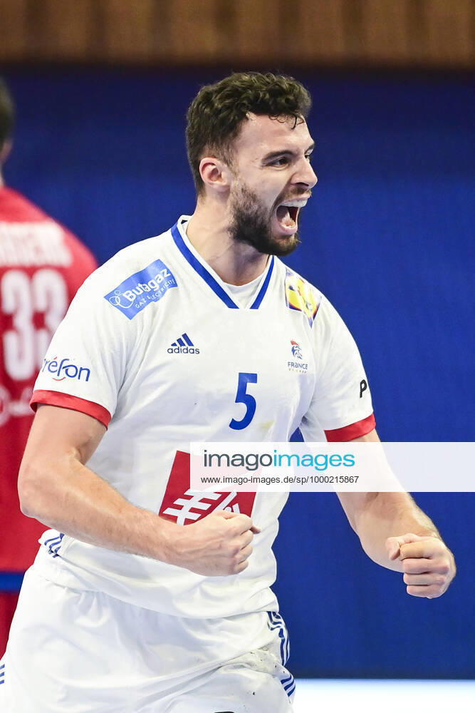 Nedim Remili (France) HANDBALL : France vs Serbie - qualifications a l EHF EURO 2022 - Creteil 09 01 2021 JBAutissier Panoramic
