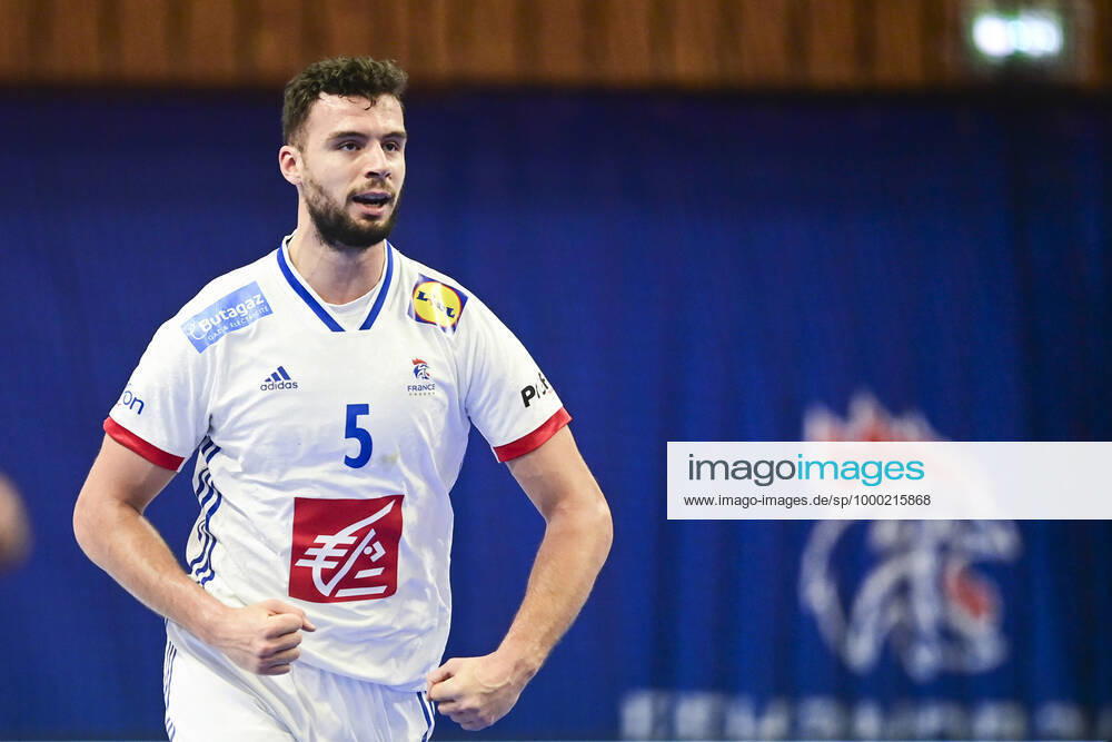 Nedim Remili (France) HANDBALL : France vs Serbie - qualifications a l EHF EURO 2022 - Creteil 09 01 2021 JBAutissier Panoramic