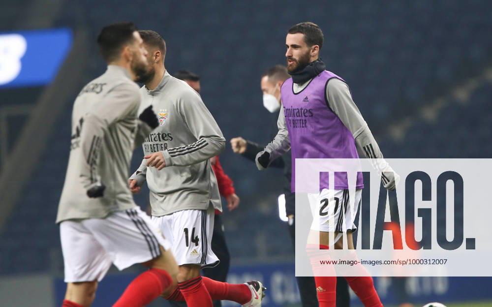 FC Porto v Benfica Portuguese First League 15 01 2021. Benfica s Rafa warming up during the Portuguese First League match between FC Porto and Benfica at Estadio do Dragao, Portugal on 15 January 2021. Porto Estadio do Dragao Porto Portugal Editorial use only ,