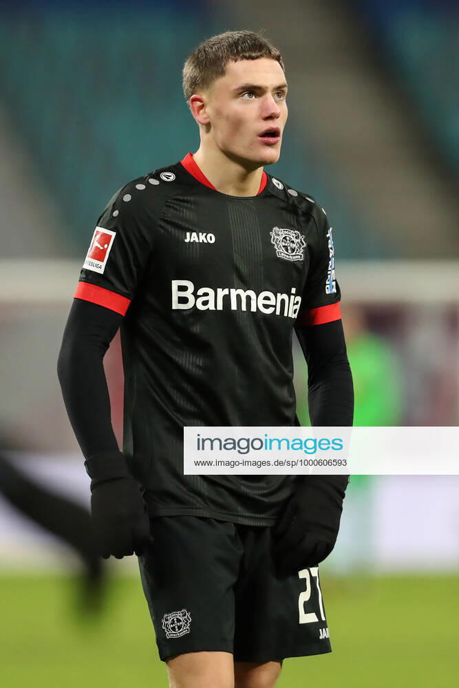 Florian Wirtz Bayer Leverkusen,27 1 Football Bundesliga Season 2020 2021 Punktspiel RB Leipzig vs Bayer Leverkusen in the Red Bull Arena in Leipzig Einzelbild,Action,Football,Germany,Man,Men