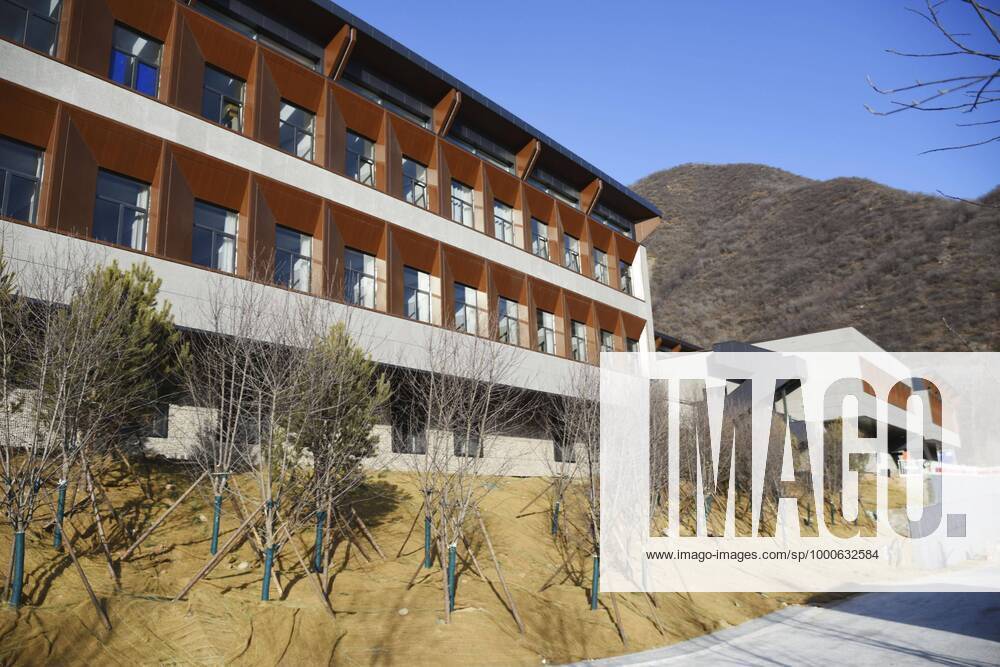 Beijing Winter Olympics The athletes village for the 2022 Beijing Winter Olympics is pictured in Yanqing on the outskirts of the Chinese capital on Feb. 5, 2021.