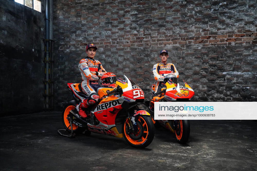 Marc Marquez, Pol Espargaro 10 02 2021 Repsol Honda MotoGp Team Photo Honda Press Office Insidefoto insidefoto