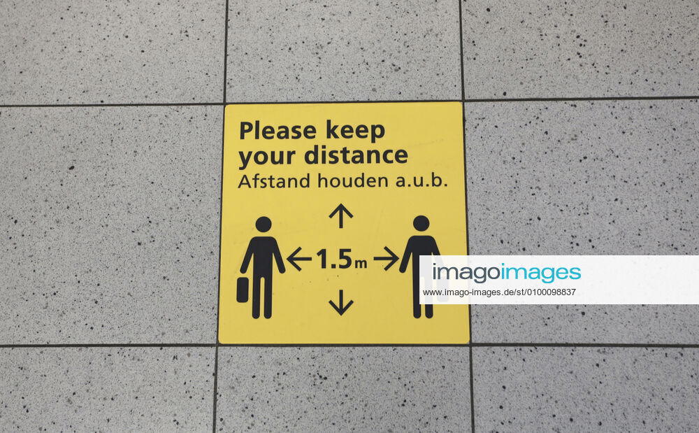 Amsterdam Airport Schiphol in the Netherlands is virtually empty and abandoned as a result of the corona virus (c) PPE Beijersbergen Amsterdam The Netherlands