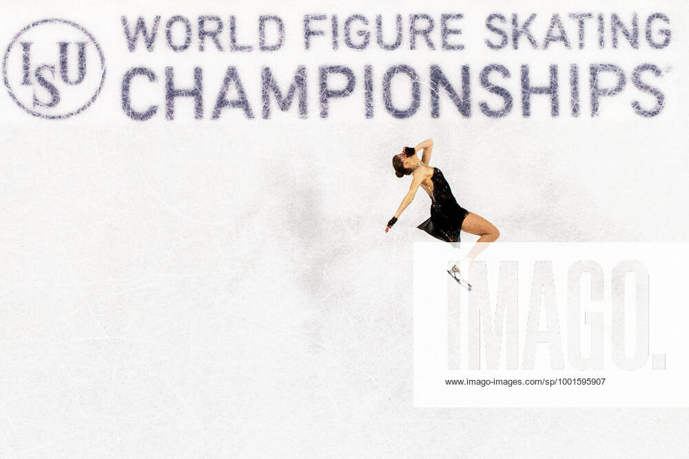 Dasa Grm of Slovenia competes in the Ladies Short Program during the ISU World Figure Skating Championships on March 24, 2021 in Stockholm Photo Maxim Thore BILDBYRAN code MT MT0145 bbeng figure skating isu world championships stockholm day 1 konstakning vm i konstakning konstaknings vm kortprogram dam short program,
