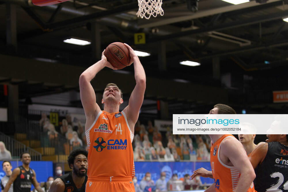 Philipp HERKENHOFF 14 Rasta Vechta Rasta Vechta vs Niners Chemnitz, Basketball, easyCredit BBL Bundesliga, 10 04 2021, 27 Matchday, Season 2020 2021 Copyright Hillmer EIBNERx EP ehr Rasta Vechta vs Niners Chemnitz, Basketball, easyCredit BBL Bundesliga, 10 04 2021, 27 Matchday, Season 2020 2021 Vechta