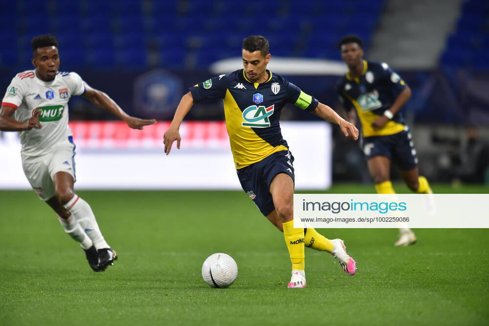 Wissam Ben Yedder (lyon) FOOTBALL : Olympique Lyonnais vs AS Monaco - 1 4 de finale de Coupe de France - 21 04 2021 FredericChambert Panoramic