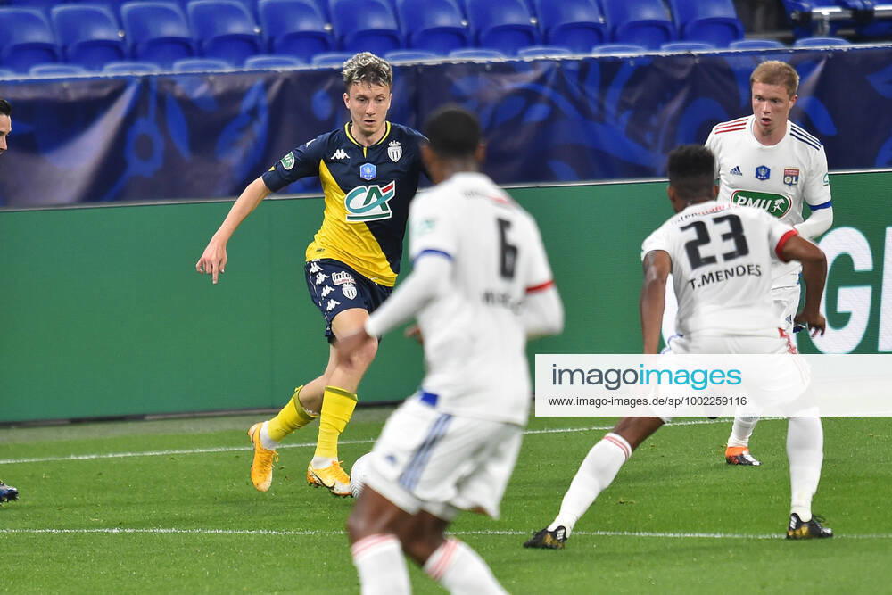 Aleksander Golovin (monaco) FOOTBALL : Olympique Lyonnais vs AS Monaco - 1 4 de finale de Coupe de France - 21 04 2021 FredericChambert Panoramic