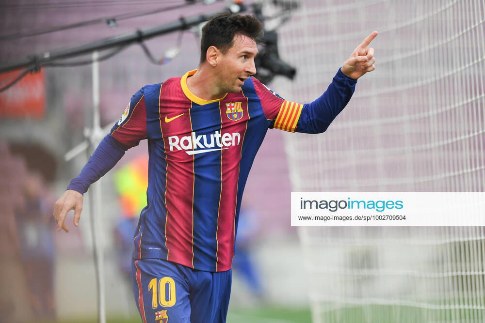 FOOTBALL FC Barcelone vs Celta -La Liga-16 05 2021- Messi FOOTBALL : FC Barcelone vs Celta Vigo - La Liga Santander - Barcelone - 16 05 2021 PacoLargo Panoramic