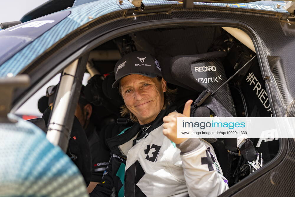 Mandatory Credit: Photo by Colin McMaster Motorsport Images Shutterstock (11984862x) Jutta Kleinschmidt (GER), ABT CUPRA XE during the 2021 Extreme E Ocean X Prix 2021 XE Ocean X Prix, Lac Rose, Dakar, Senegal - 29 May 2021 2021 XE Ocean X Prix, Lac Rose, Dakar, Senegal
