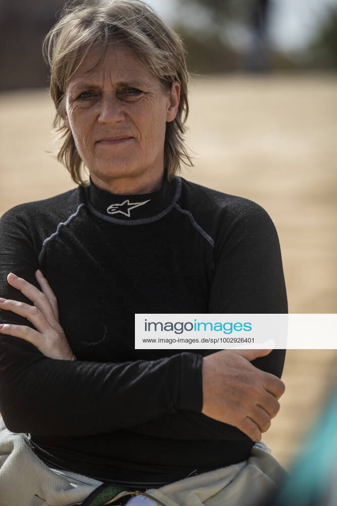 Mandatory Credit: Photo by Sam Bloxham Motorsport Images Shutterstock (11985969aq) Jutta Kleinschmidt (GER), ABT CUPRA XE during the 2021 Extreme E Ocean X Prix 2021 XE Ocean X Prix, Lac Rose, Dakar, Senegal - 30 May 2021 2021 XE Ocean X Prix, Lac Rose, Dakar, Senegal