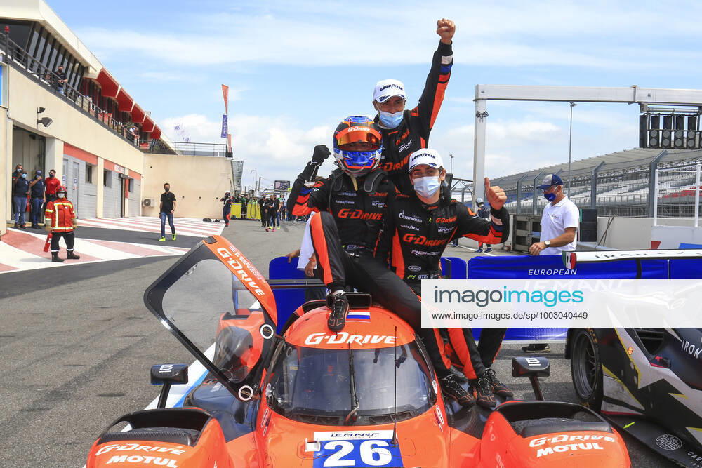 26 G-DRIVE RACING (RUS) - AURUS 01 GIBSON - LMP2 - ROMAN RUSINOV (RUS) NICK DE VRIES (NLD) FRANCO COLAPINTO (ARG) AUTOMOBILE : EUROPEAN LE MANS SERIES 2021 - ROUND 3 - 4 HEURES LE CASTELLET - 06 06 2021 MPSAGENCY panoramic